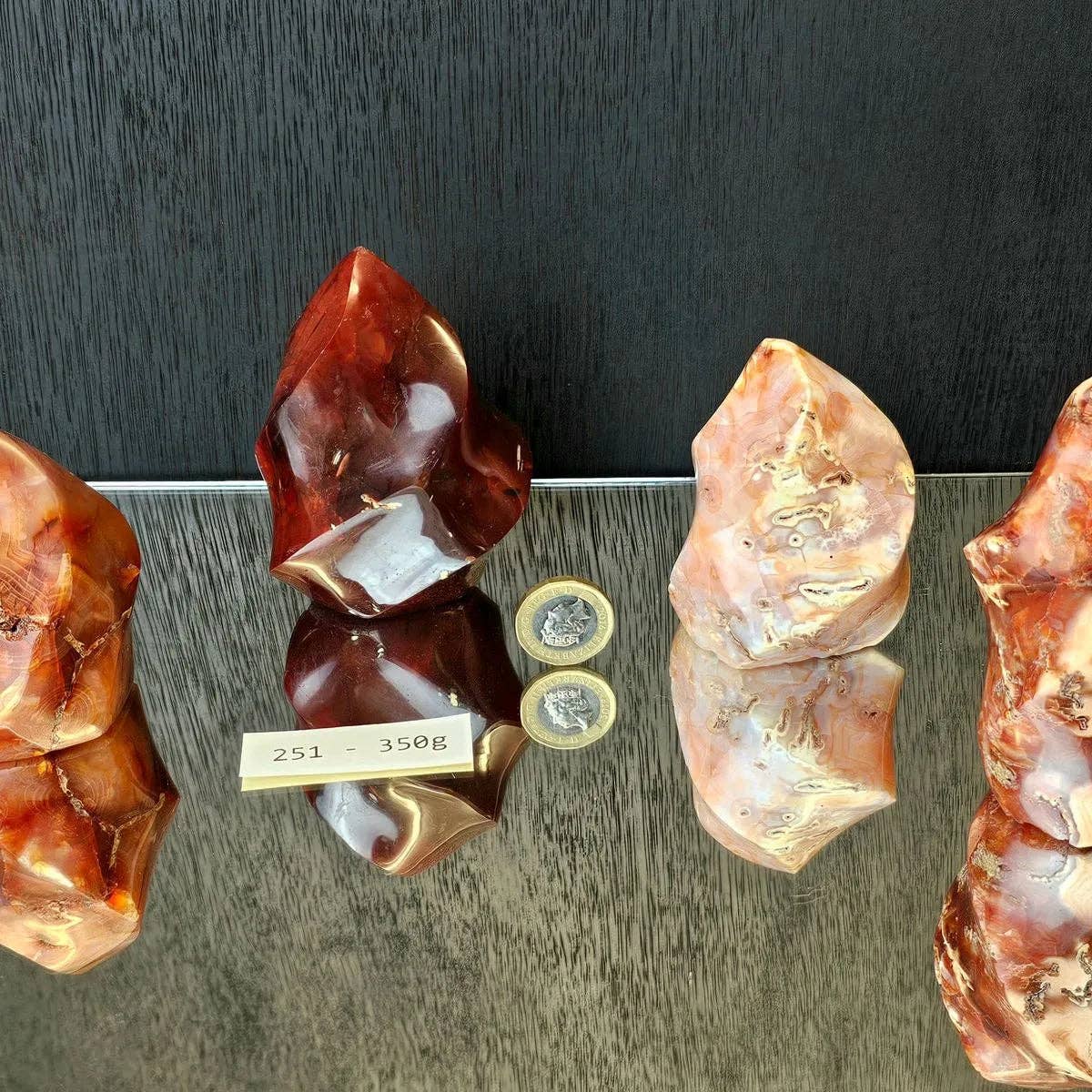 Carnelian Crystal Flame - Ignite Your Passion, Creativity, and Vitality 251-350g