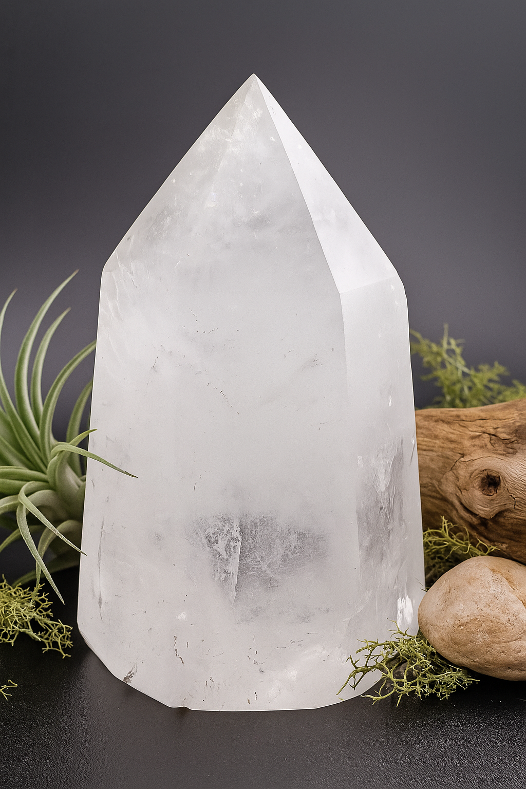 Clear Quartz Crystal Tower 450g-500g