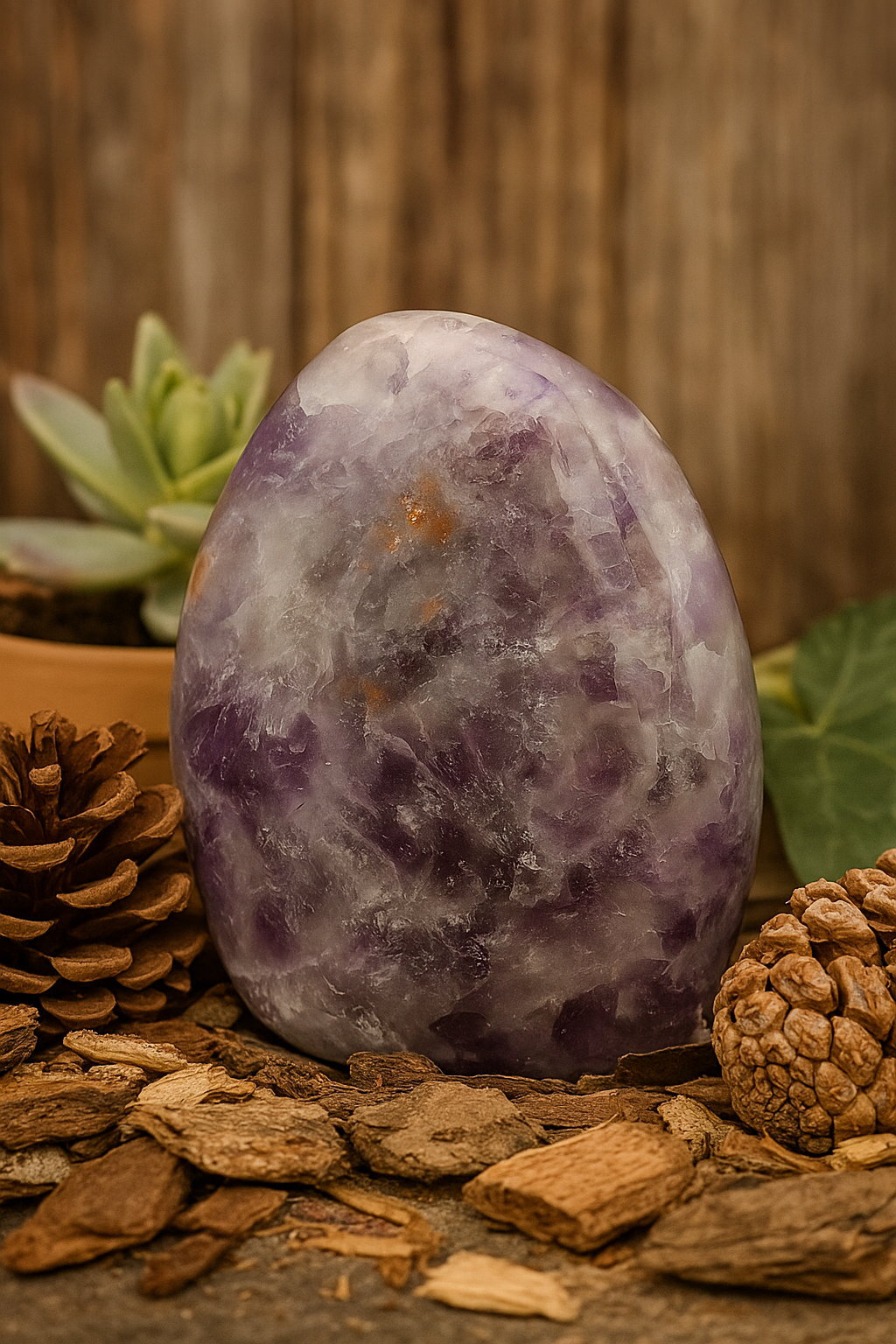 Dream Amethyst Crystal Freeform 300-400g