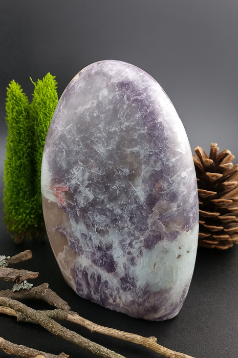 Large Lepidolite Crystal Freeform 400-500g
