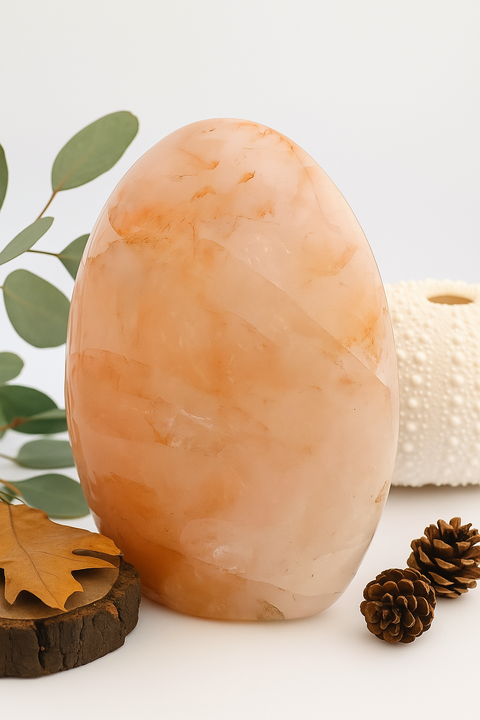 Fire Quartz Crystal Freeform 350g-450g