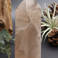 Natural Dark Morion Smoky Quartz Tower 150g-200g