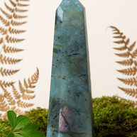 Large Labradorite Tower