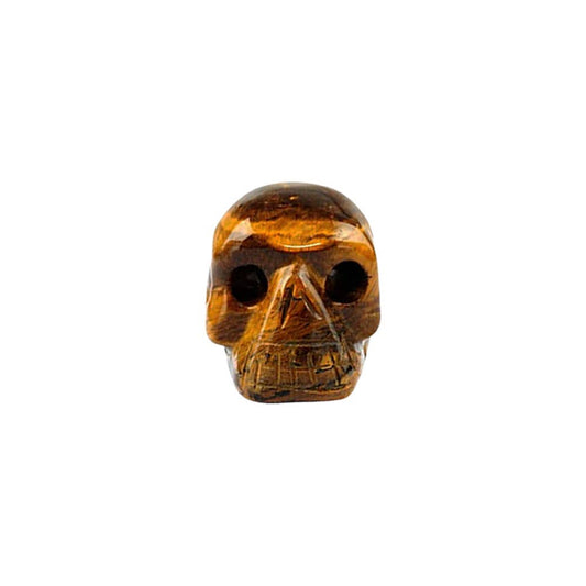 Tiger's Eye Crystal Skull: Courage, Strength & Clarity