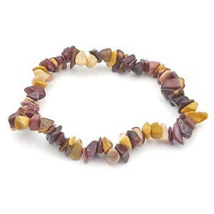 Mookaite Chip Stretch Bracelet