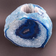 Blue Agate Tealight Candle Holder