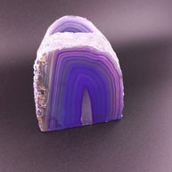 Purple Agate Tealight Candle Holder