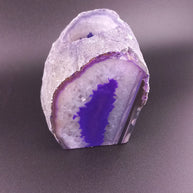 Purple Agate Tealight Candle Holder