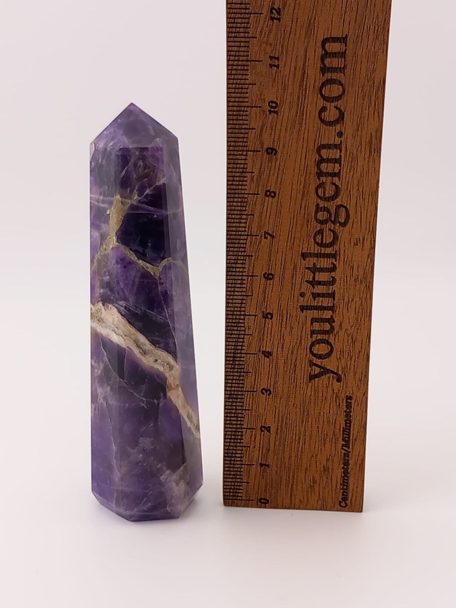 Small Polished Amethyst Crystal Tower