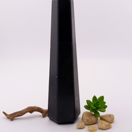 Small Polished Black Tourmaline Crystal Tower