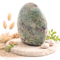 Chrysoprase Crystal Freeform 300-400g