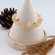 Citrine Chip Stretch Bracelet