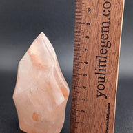 Fire Quartz Crystal Flame