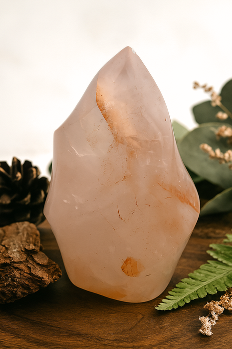 Fire Quartz Crystal Flame 200-300g