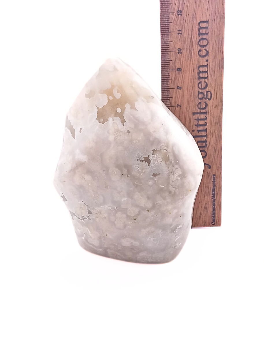 Flower Agate Crystal Flame 550-650g