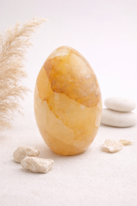 Golden Healer Quartz Crystal Freeform 400-500g