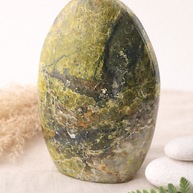 Green Opal Crystal Freeform 300-400g