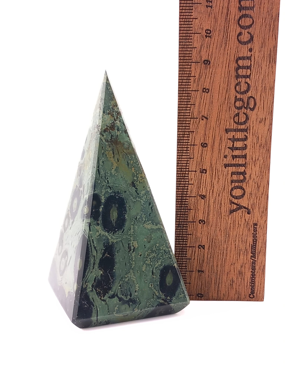 Kambaba Jasper Pyramid Crystal 150-250g