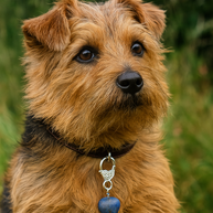 Lapis Lazuli Heart Crystal Pet Charm