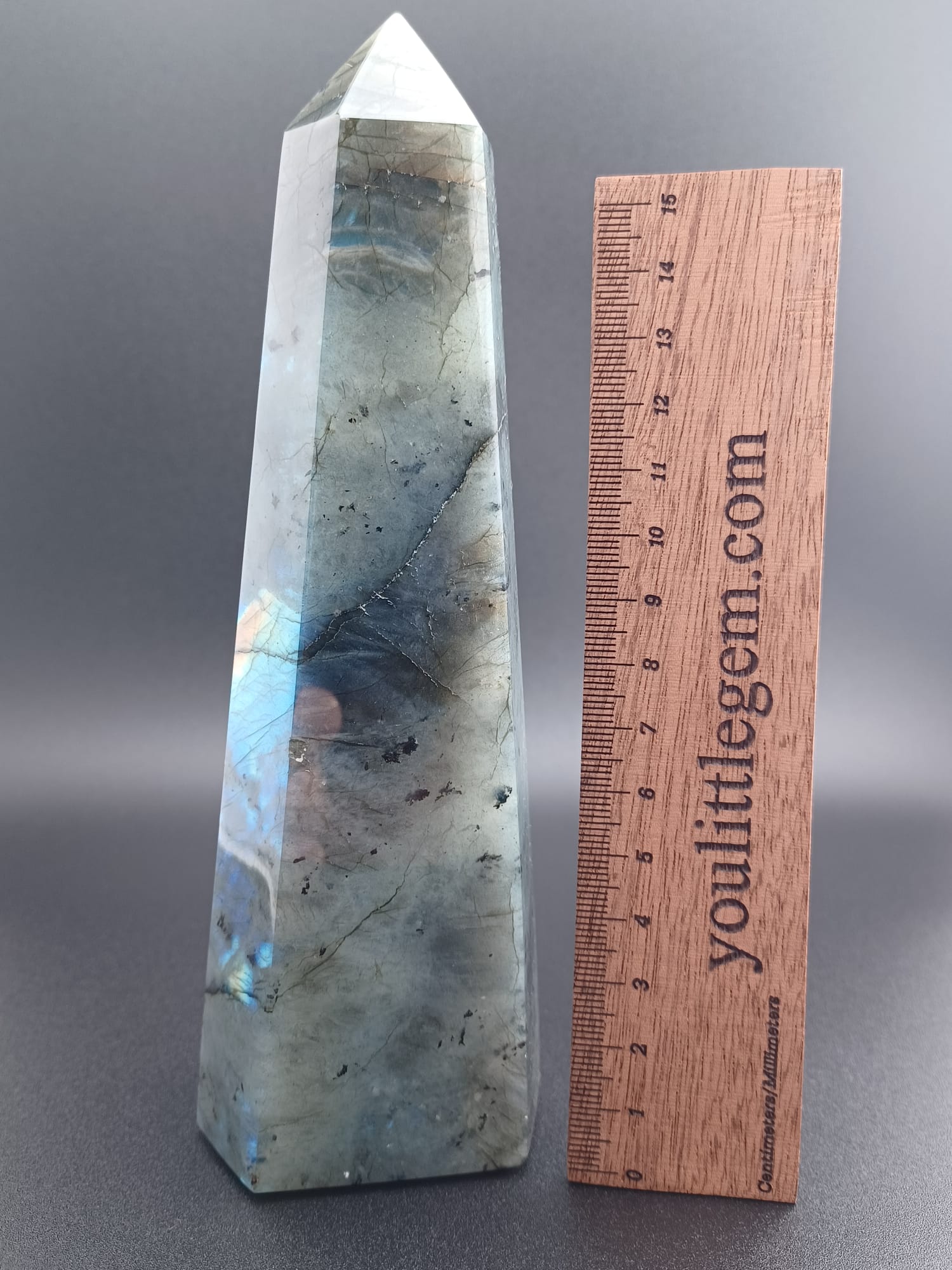 Large Labradorite Tower