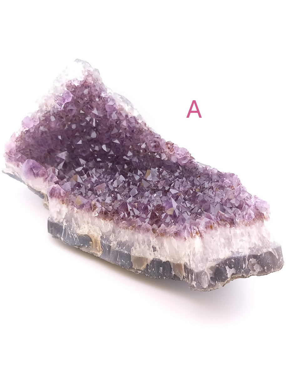 Raw Amethyst Crystal Geode Clusters