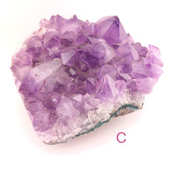 Raw Amethyst Crystal Geode Clusters