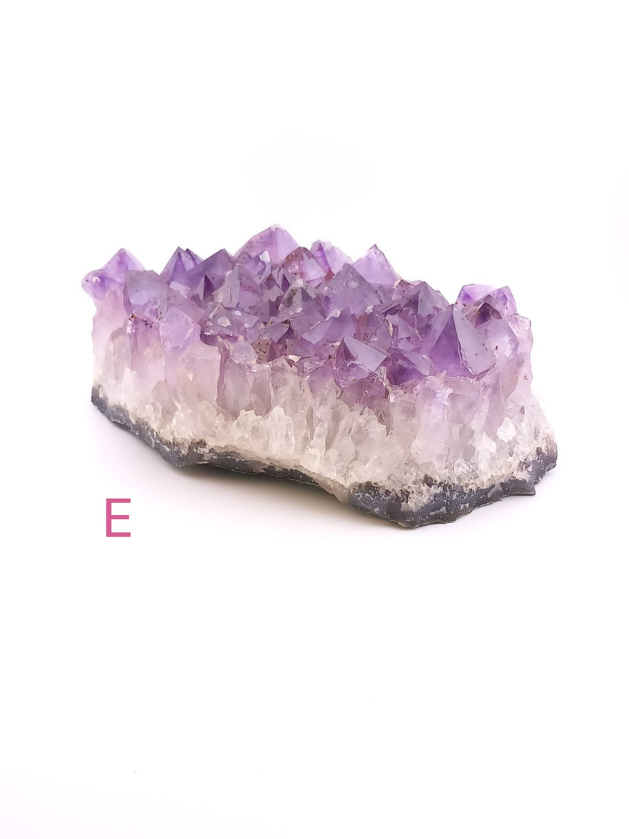 Raw Amethyst Crystal Geode Clusters