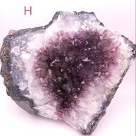 Raw Amethyst Crystal Geode Clusters