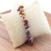 Mookaite Chip Stretch Bracelet