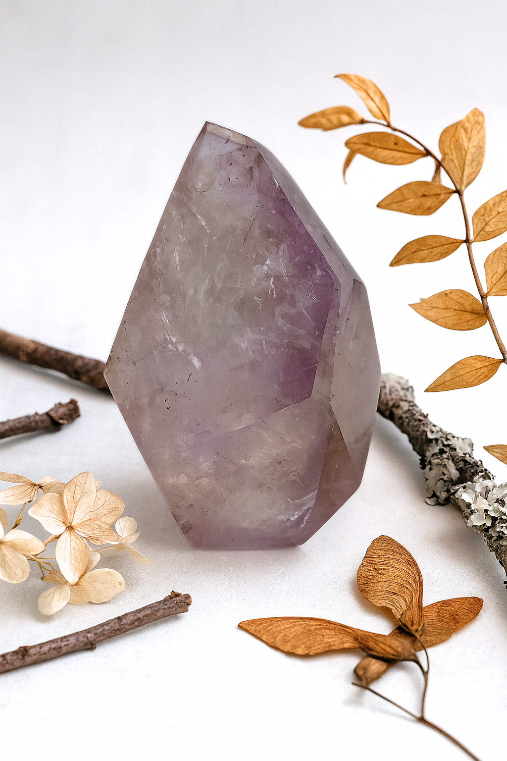 Phantom Amethyst Quartz Freeform 100-150g