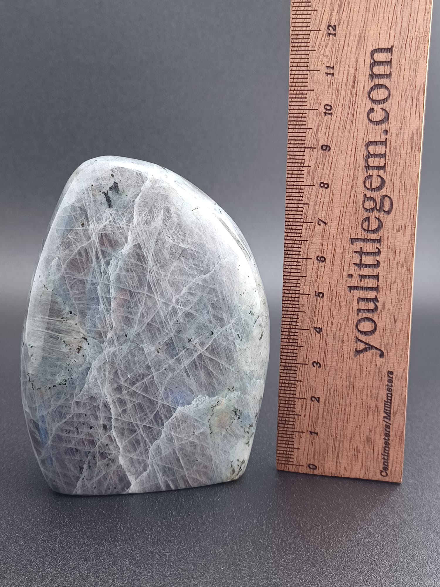 Purple Labradorite Crystal Freeform 350-450g