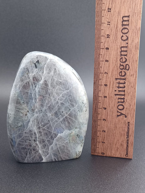 Purple Labradorite Crystal Freeform 350-450g