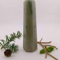 Small Polished Green Aventurine Crystal Tower