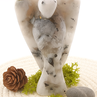 Rainbow Moonstone Crystal Angel