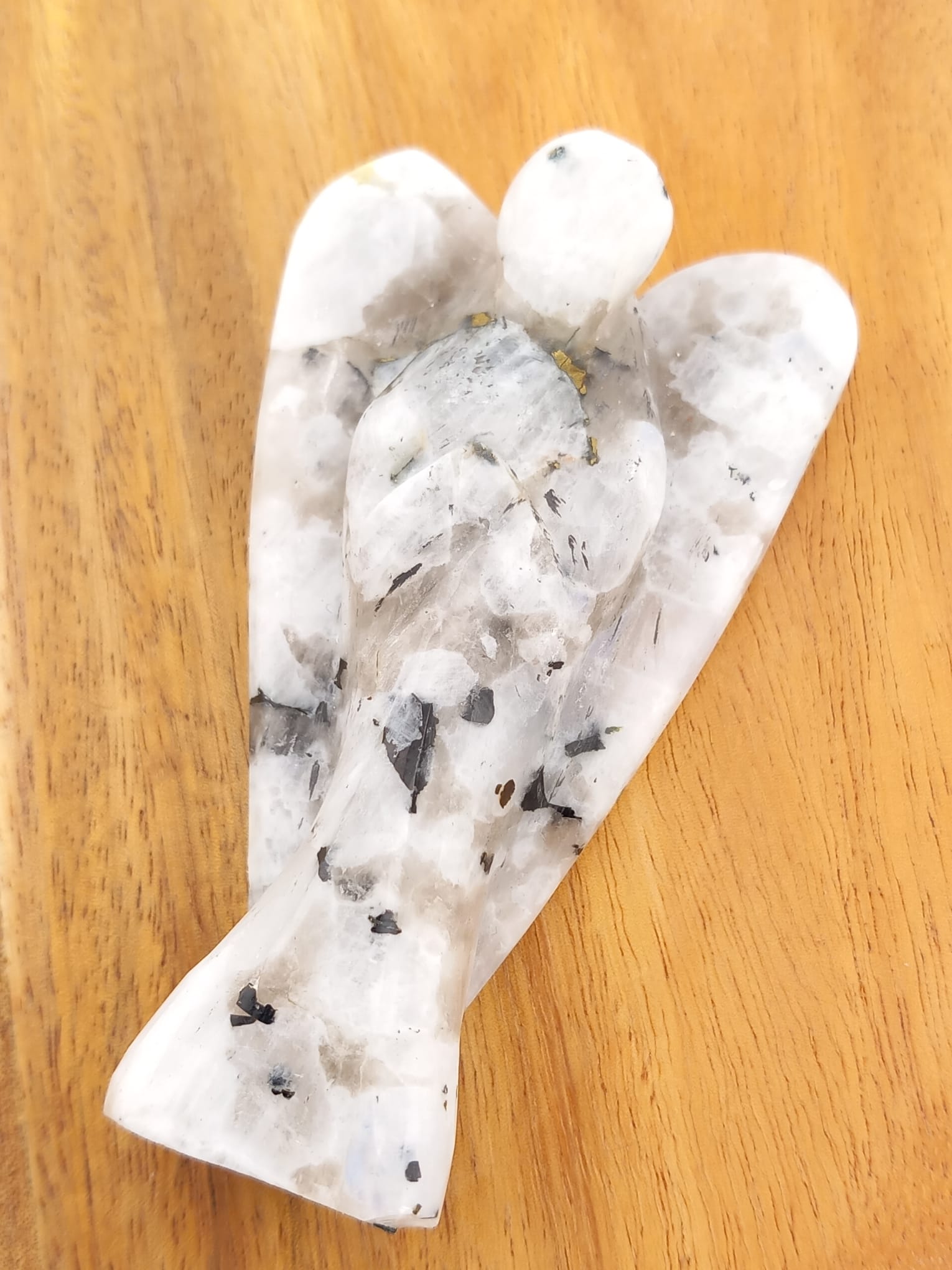 Rainbow Moonstone Crystal Angel