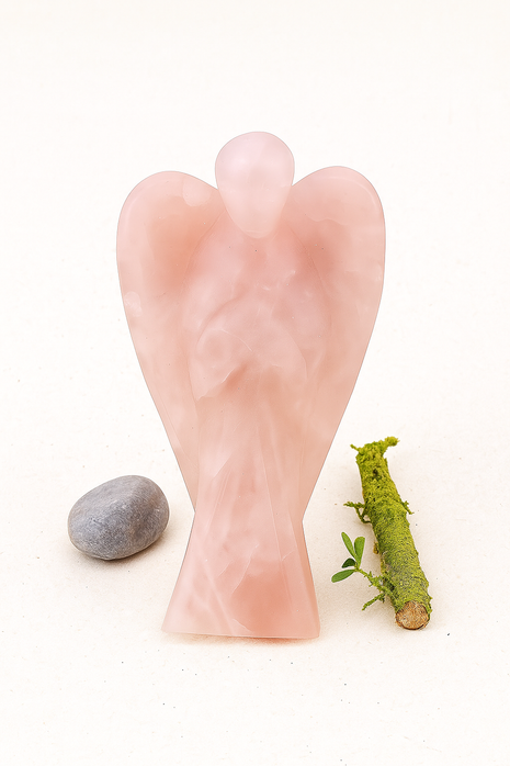 Rose Quartz Crystal Angel