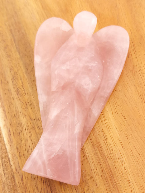 Rose Quartz Crystal Angel