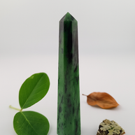 Small Polished Ruby Zoisite Crystal Tower