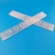 Engraved Selenite Crystal Charging Bar