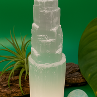Selenite Crystal Tower - Large - 15cm