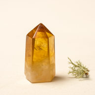 Small Citrine Crystal Prisms Towers 20-30g