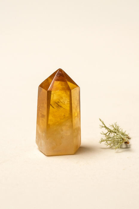 Small Citrine Crystal Prisms Towers 20-30g