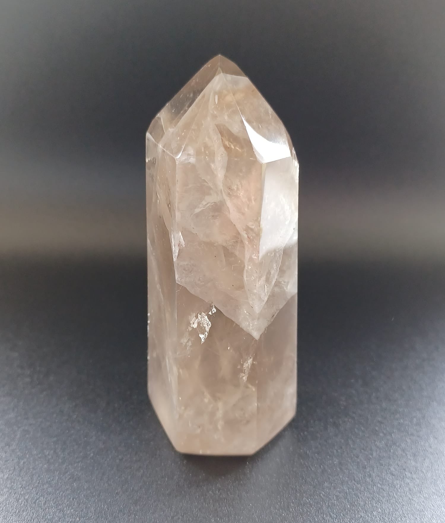 Natural Dark Morion Smoky Quartz Tower 150g-200g