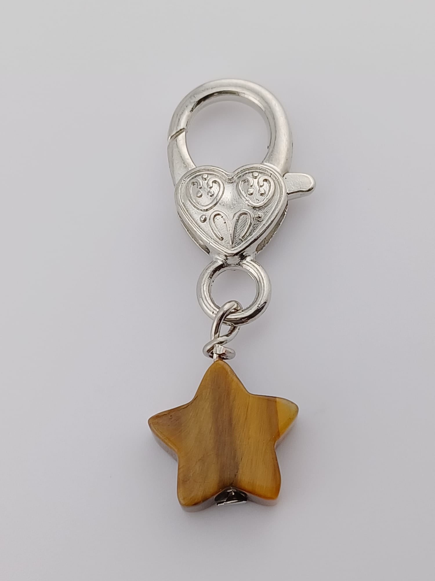 Tiger’s Eye Star Crystal Pet Charm