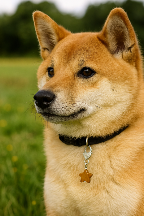 Tiger’s Eye Star Crystal Pet Charm
