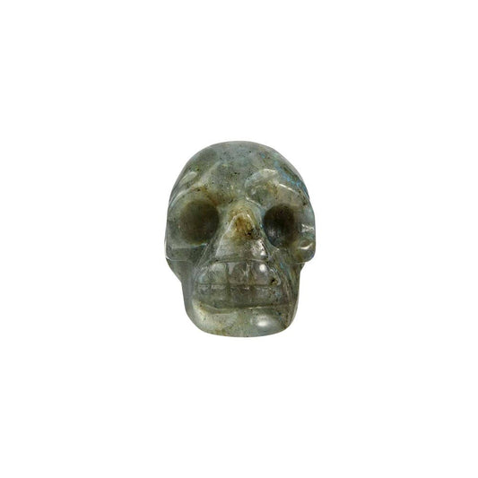 Labradorite Mini Crystal Skull Carving - Connect with Your Intuition and Spiritual Power